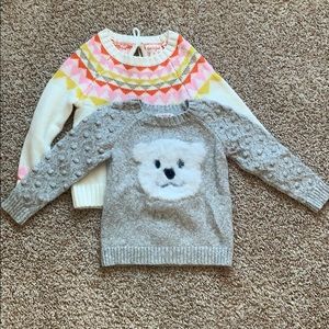 Bundle of 2 Girls Sweaters
